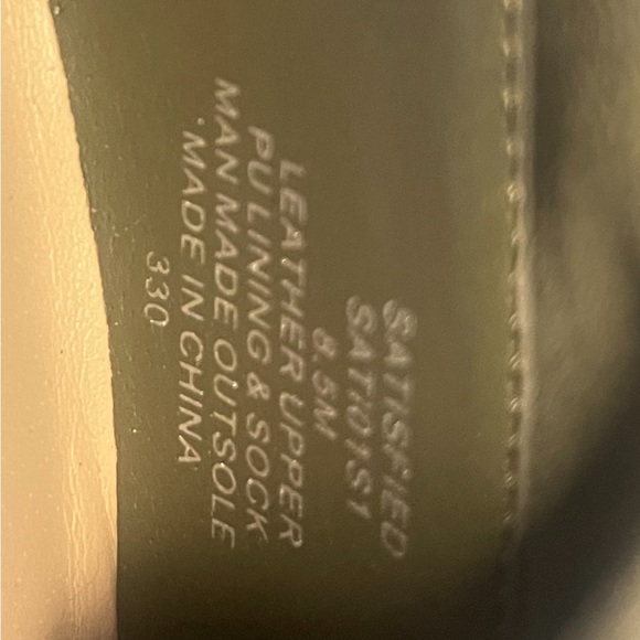 High heel army green SteveMadden laced ankle boots - Picture 4 of 6